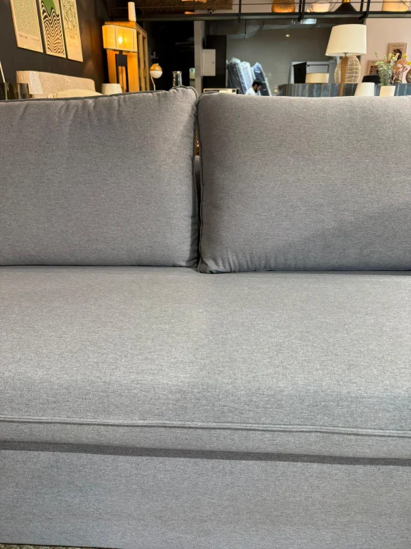 Sofá Manchester con Funda Desmontable 3 Cuerpos (205cm) – Gris en Gris - Sillones y sofás, Uruguay | Berna Home, vista 5