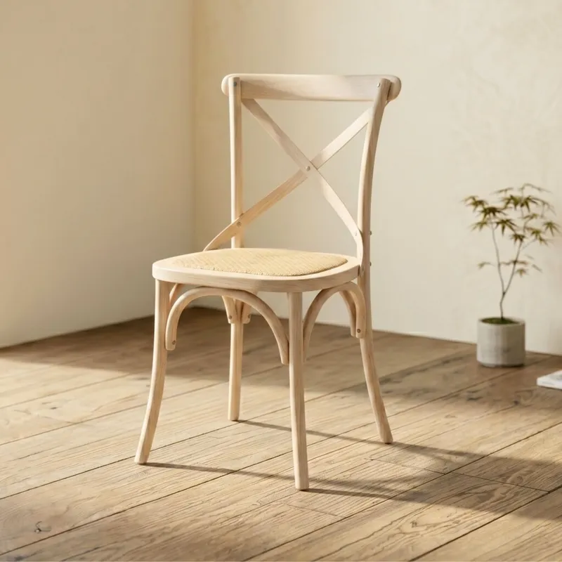 Silla de Comedor Clásica - Vienesa - Natural en Marrón - Sillas, Uruguay | Rústico Hogar