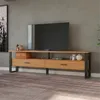 Rack para TV Industrial F43 220cm 100% MDF - Linea Factory - Muebles para TV, Uruguay | Balton, vista 1 de 4