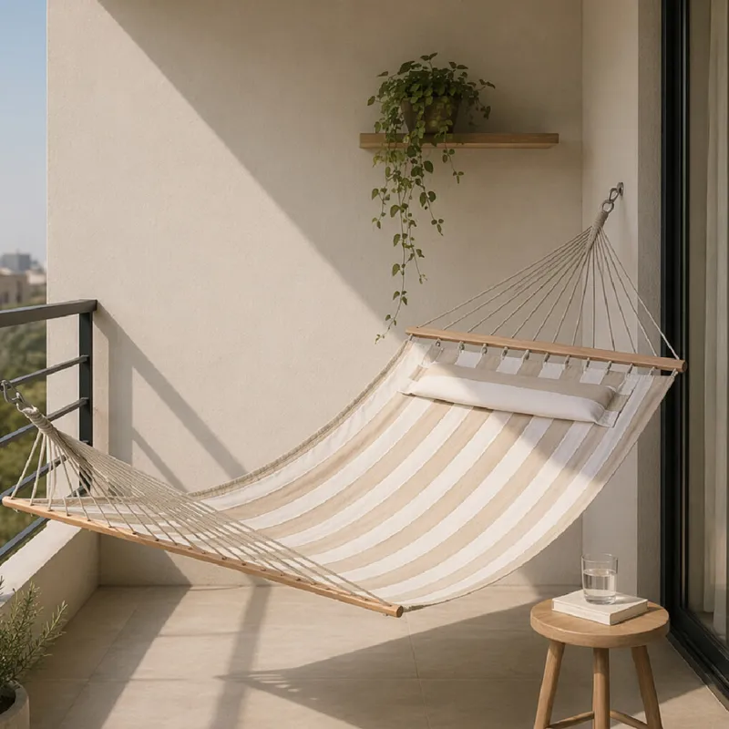 Hamaca Nap con Cadena Metálica incluída en Multicolor - Muebles para el exterior, Uruguay | Samic