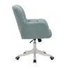 Asiento De Oficina Tela Celeste Seul en Azul - Escritorios y sillas de escritorio, Uruguay | Divino, vista 3 de 4