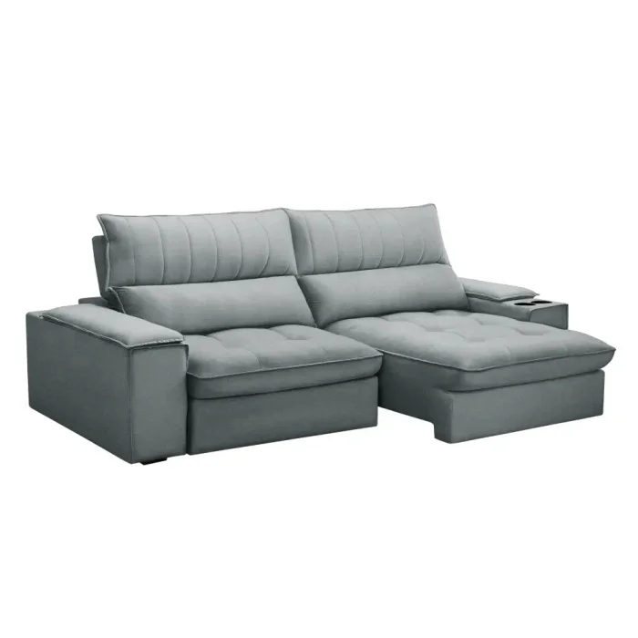 Sillón 3 cuerpos - Bariloche - Gris - Gris en Gris - Sillones y sofás, Uruguay | Nario Hogar, vista 2