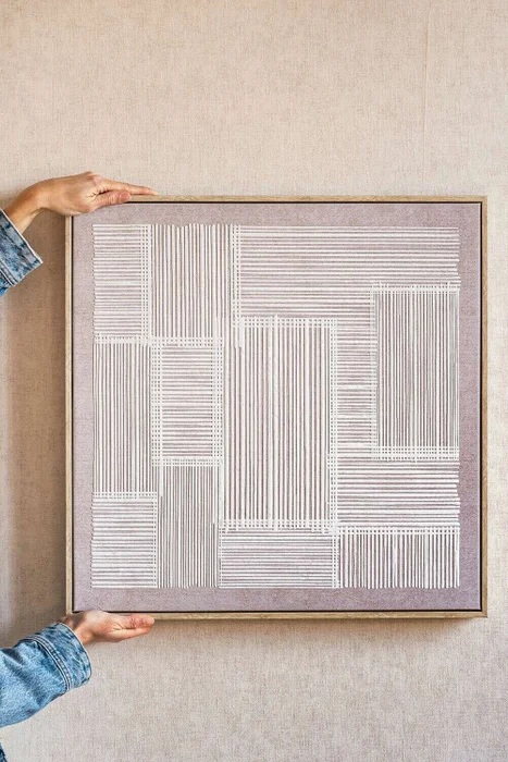 CUADRO OPTICAL - LINOS 1 - 60 X 60 - Decoración de pared, Uruguay | La Iberica