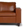 Rinconera Royale - Cuero Básico - Chaise Izquierdo - 457 (Brandy) en Blanco - Sillones y sofás, Uruguay | NYR, vista 3 de 5