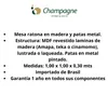 MESA CENTRO CUADRADA - BASE GRAFITO - TAPA ROBLE CLARO en Madera natural - Mesas de living, Uruguay | Champagne Home, vista 3 de 4