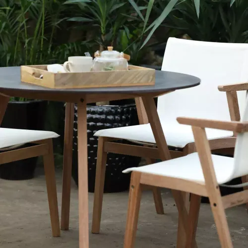 Mesa de comedor Dekton redonda - Mesas de comedor, Uruguay | Balcony