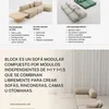 Block - Sofá Modular en Beige - Sillones y sofás, Uruguay | Bloop Home, vista 12 de 12