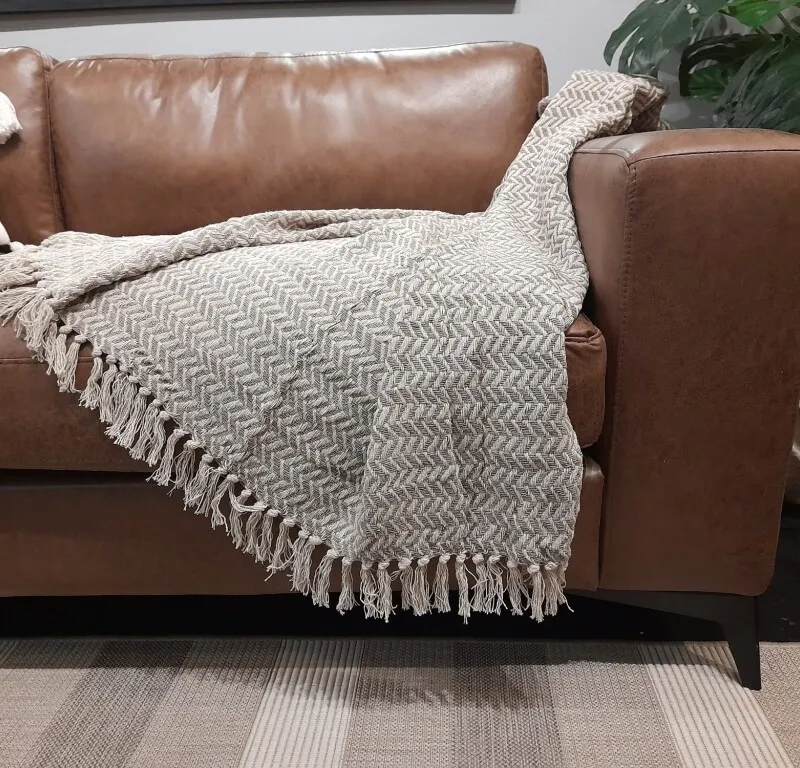 Manta Beige 1.25 x 1.50 M en Beige - Textiles, Uruguay | Finkel
