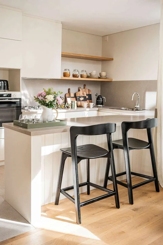 SILLA DE BAR BONHAM - NEGRA en Negro - Sillas, Uruguay | La Iberica, vista 5