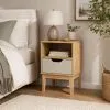 Mesa De Luz Alta 1 Cajon Con Estan Y Patas 100% Mdp - Mesas de luz, Uruguay | Soy Hogar, vista 4 de 6
