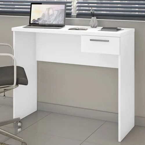 ESCRITORIO OFFICE 1 CAJON ES-NT2000 BLANCO en Blanco - Escritorios y sillas de escritorio, Uruguay | Alfa Ventas