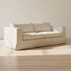 Sofá Con Funda Desmonttable 3 Cuerpos Tela-y-madera Natural-beige Charlie Natural en Madera natural - Sillones y sofás, Uruguay | Divino, vista 1 de 5