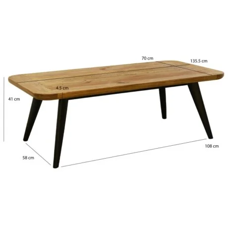 Mesa de living Linea Rimini en Marrón - Mesas de living, Uruguay | La Cueva Muebles, vista 14