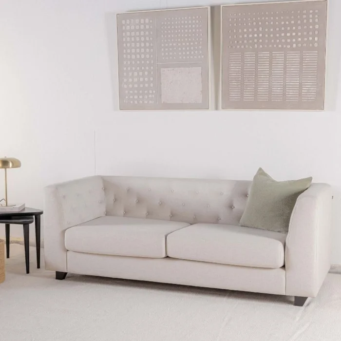 Sofá Adam en Beige - Sillones y sofás, Uruguay | Fábrica Italiana, vista 4