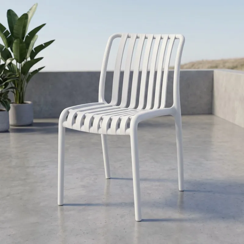 Silla de Exterior Omega - Negro en Negro - Muebles para el exterior, Uruguay | Rústico Hogar