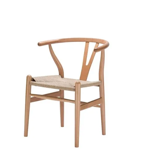 Silla WISHBONE en Madera - Natural en Madera natural - Sillas, Uruguay | Finkel