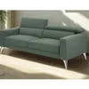 Sofá 3 cps MILO Easy Clean - Verde en Verde - Sillones y sofás, Uruguay | Finkel, vista 3 de 3