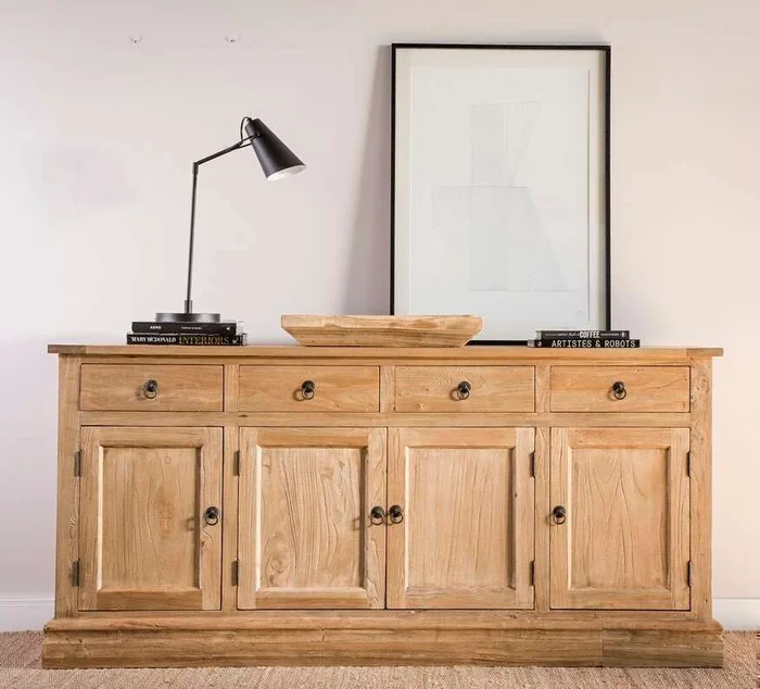 APARADOR OLMO - 1.80 MTS en Madera natural - Bibliotecas, Uruguay | La Iberica