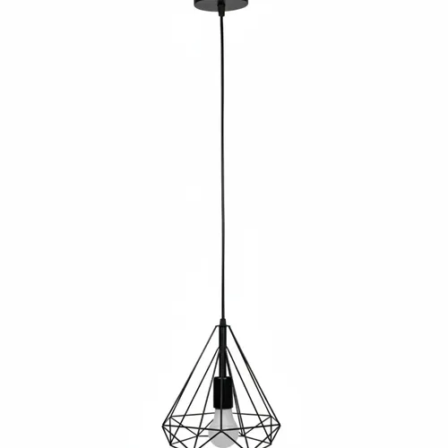 Lámpara colgante Diamond Wire en Negro - Lámparas colgantes, Uruguay | La Perla