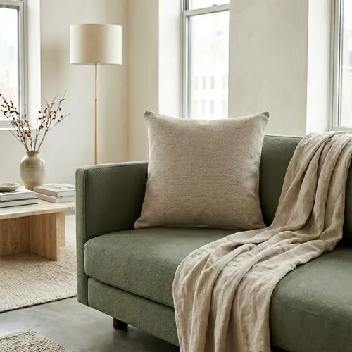 Almohadón Tela Tapicería Premium Gris en Gris - Textiles, Uruguay | Indrana