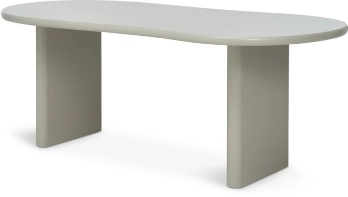 Mesa de comedor VORDINGBORG 98x198 beige en Beige - Mesas de comedor, Uruguay | JYSK