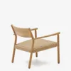 Butaca Yalia de madera maciza roble FSC 100% - acabado natural y asiento de cuerda de papel en Madera natural - Butacas, banquetas y puffs, Uruguay | Kavehome, vista 7 de 9