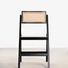 Silla Plegable Motala Madera de Fresno/Rattan Natural - Negra - Sillas, Uruguay | Berna home, vista 7 de 11