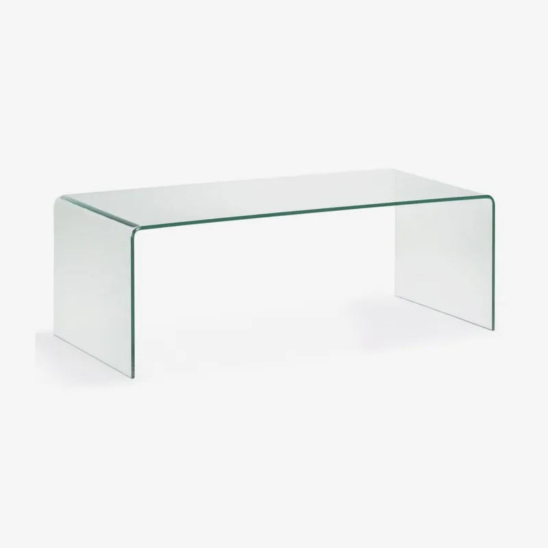 Mesa de centro Burano de cristal 110 x 50 cm - Mesas de living, Uruguay | Kavehome