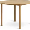Mesa de comedor ALSTED Ø120 color roble en Madera natural - Mesas de comedor, Uruguay | JYSK, vista 1 de 5
