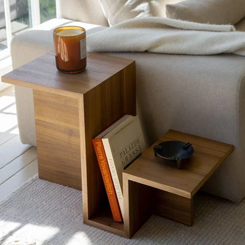 Mesa Auxiliar Verbena en Madera natural - Mesas de living, Uruguay | Decoquadra, vista 5