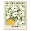 CUADRO 40x50cm MARCO FLOWER MARKET LONDON - Decoración de pared, Uruguay | Decohogar, vista 1 de 2