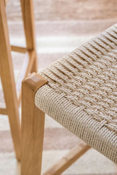 SILLA DE BAR MALIBU - NATURAL en Madera natural - Sillas, Uruguay | La Iberica, vista 5