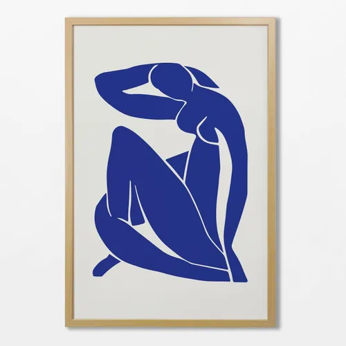 Matisse - Mujer azul en Azul - Láminas, Uruguay | La Cuadrería