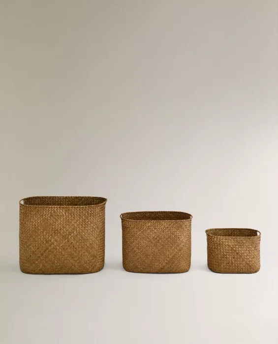 CESTA OVALADA ASAS - Canastos, Uruguay | Zara Home, vista 2