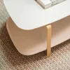 Mesa Ratona Santorini 90CM Organica en Beige - Mesas de living, Uruguay | Balton, vista 5 de 10