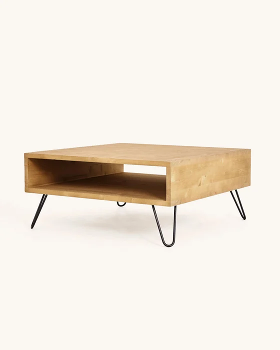 Mesa de centro Isaac en Madera natural - Mesas de living, Uruguay | Treehouse Deco, vista 3