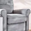 Reclinable 1 cuerpo Relax Gris en Gris - Sillones y sofás, Uruguay | Satec, vista 4 de 5