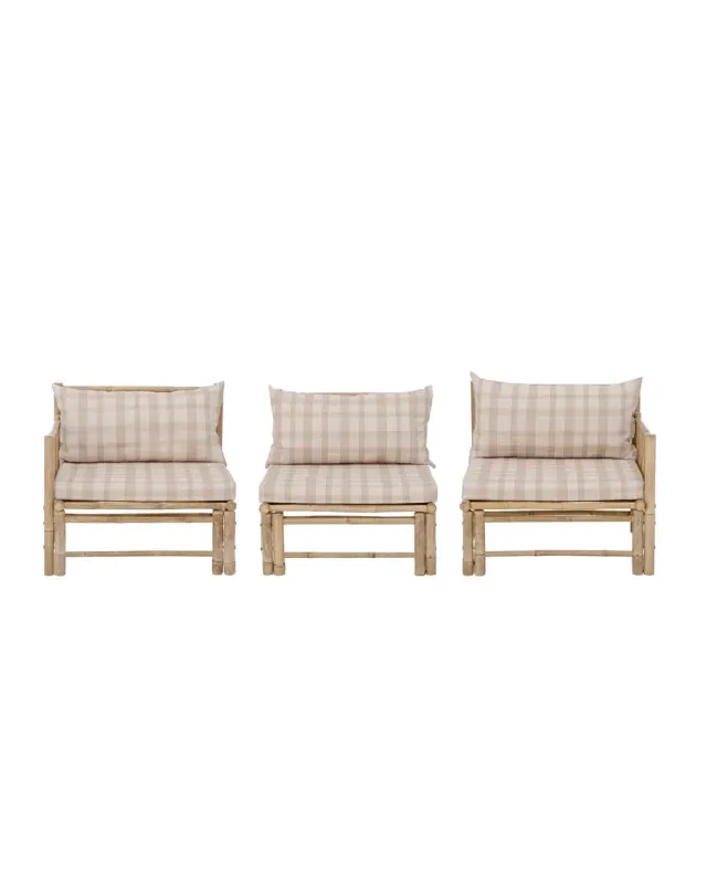 SET 3 MODULOS BAMBOO CREATIVE - Sillones y sofás, Uruguay | Sentido Jose Ignacio
