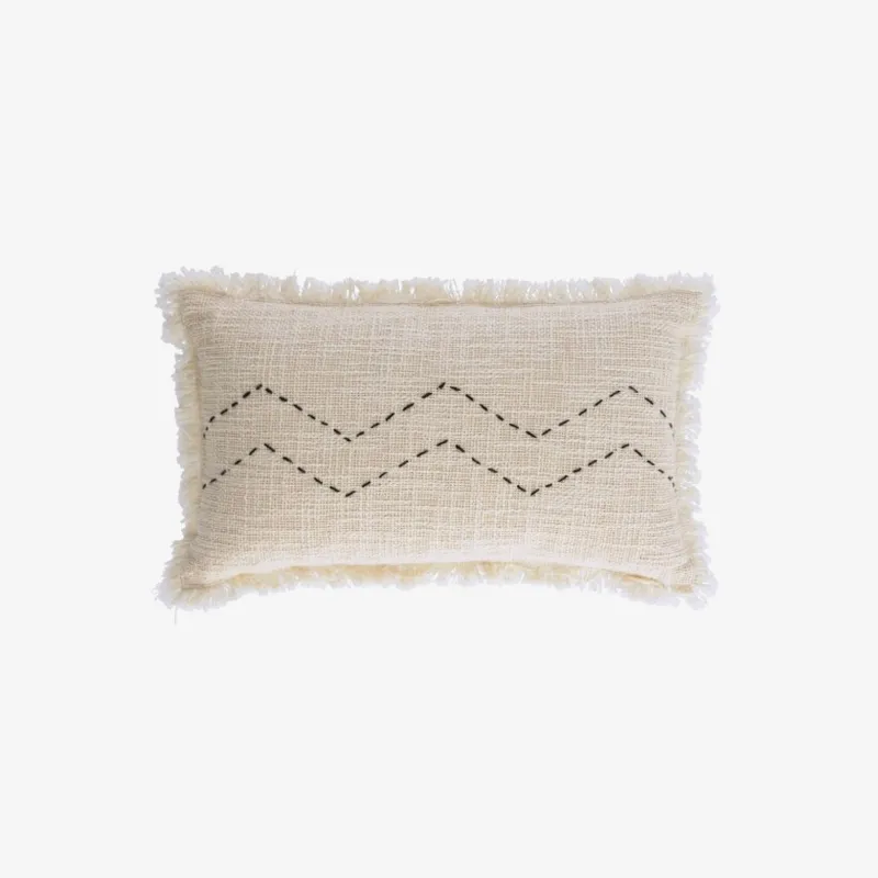 Almohadón Seila 30 x 50 cm en Beige - Textiles, Uruguay | Kavehome