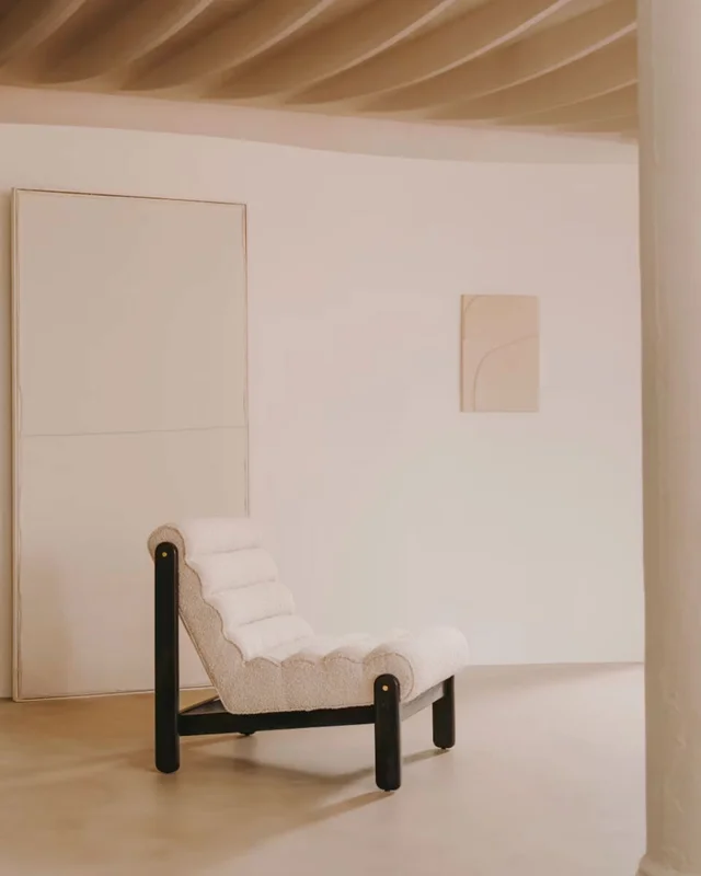 Cuadro Mirta de papel maché beige 40 x 58 cm en Beige - Decoración de pared, Uruguay | Kavehome, vista 3