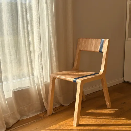 Silla Juana en Madera natural - Butacas, banquetas y puffs, Uruguay | La Pieza