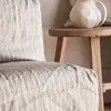 SILLA SOHO - LINO ALTO GRAMAJE RAYADO BEIGE - Butacas, banquetas y puffs, Uruguay | La Iberica, vista 3 de 6