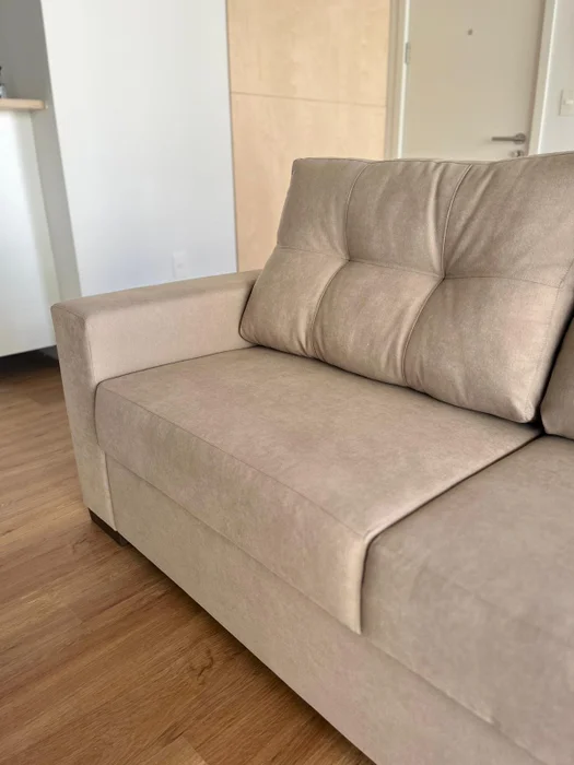 Sofá Mónaco 2 Cuerpos - Beige (165 cm) en Beige - Sillones y sofás, Uruguay | Berna Home, vista 4
