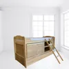 Cama Escritorio en Madera natural - Dormitorio, Uruguay | Fabrica Italiana, vista 2 de 2