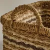 CESTA RECTANGULAR FRANJAS en Marrón - Canastos, Uruguay | Zara Home, vista 3 de 5