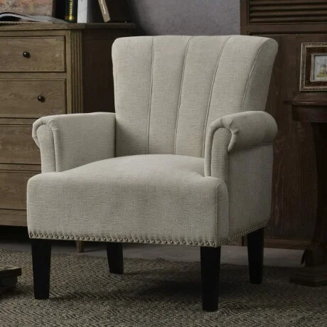 Butaca Charlton en Gris - Butacas, banquetas y puffs, Uruguay | La Cueva Muebles, vista 16