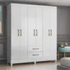 Roperos Placares 6 Puertas 2 Cajones Dormitorio Panama en Marrón - Sillones y sofás, Uruguay | Soy Hogar, vista 4 de 4