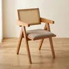 Silla De Comedor Madera-y-tela Natural-beige Inari en Madera natural - Sillas, Uruguay | Divino, vista 1 de 6