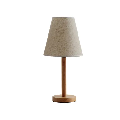 Lámpara de Mesa Louisina en Madera natural - Lámparas de mesa, Uruguay | Serlux