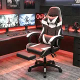 Silla Gamer Gaming Ergonomica Reclinable - Blanco